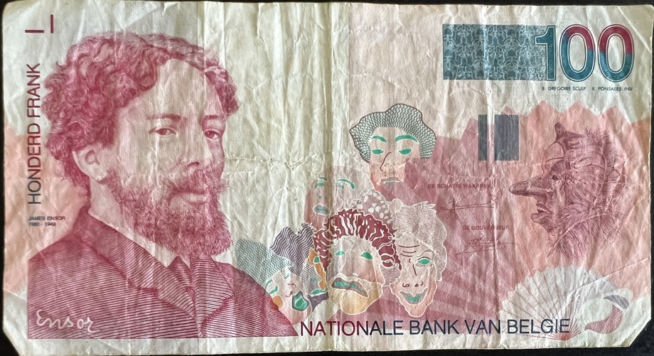 Belgium 100 Franc, front