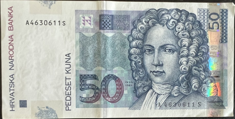 Croatia 50 Kuna, front