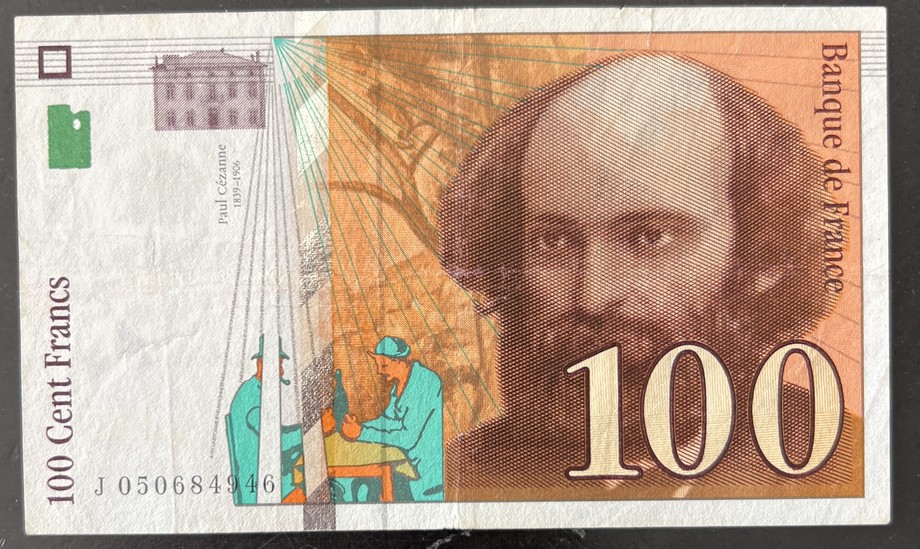 France 100 Franc, front