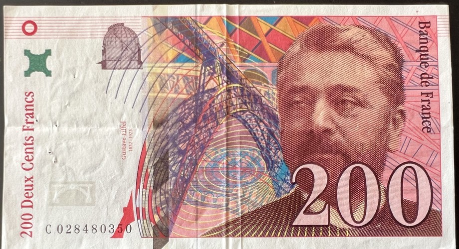 France 200 Franc, front