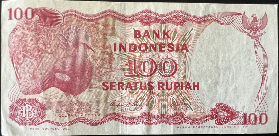 Indonesia 100 Rupiah, front
