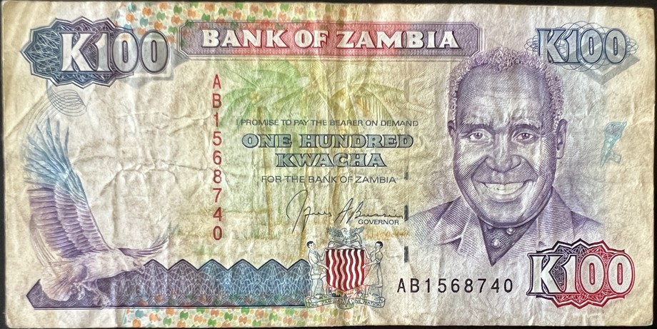 Malawi 100 Kwacha, front