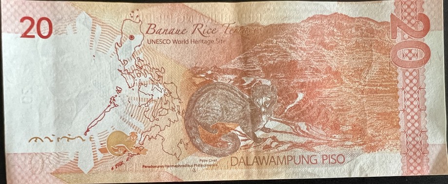 Philippines 20 Piso, back