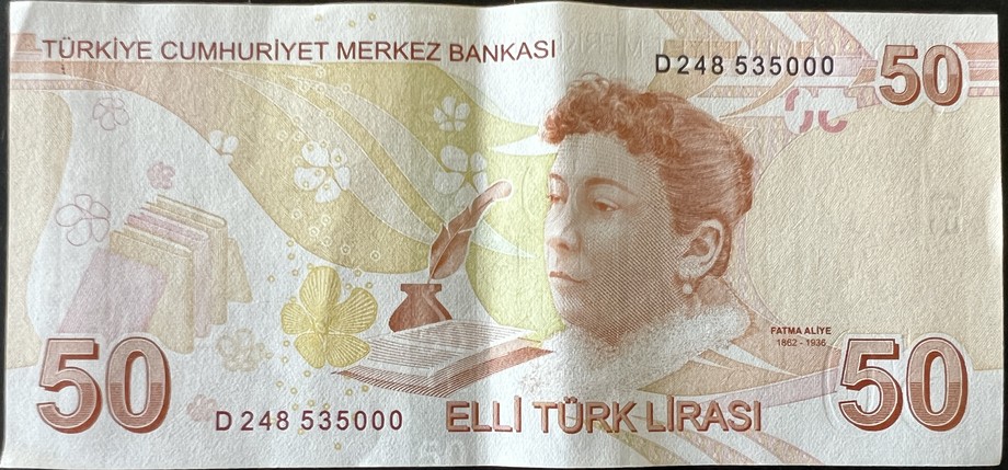 Türkiye 50 Lira, back