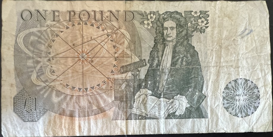 United Kingdom 1 Pound, back