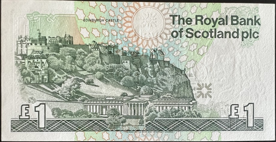 United Kingdom 1 Pound, back