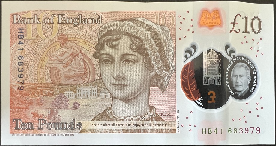 United Kingdom 10 Pound, back