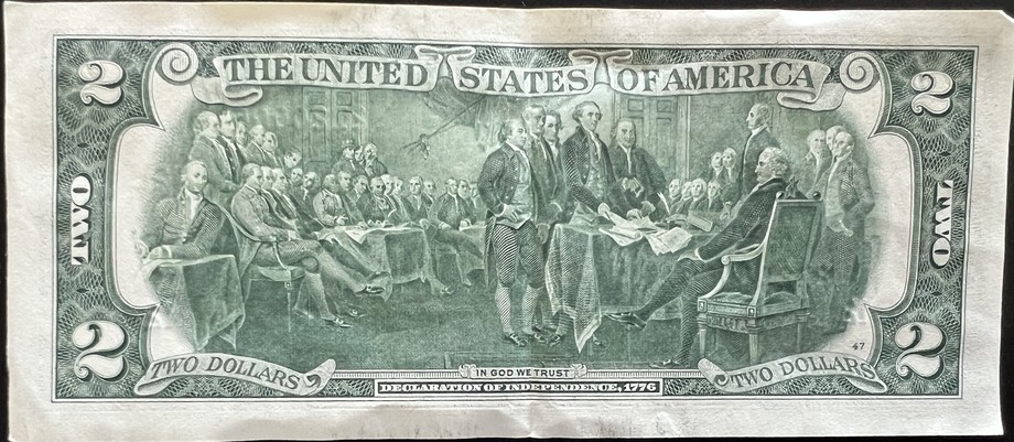 United States 2 Dollar, back