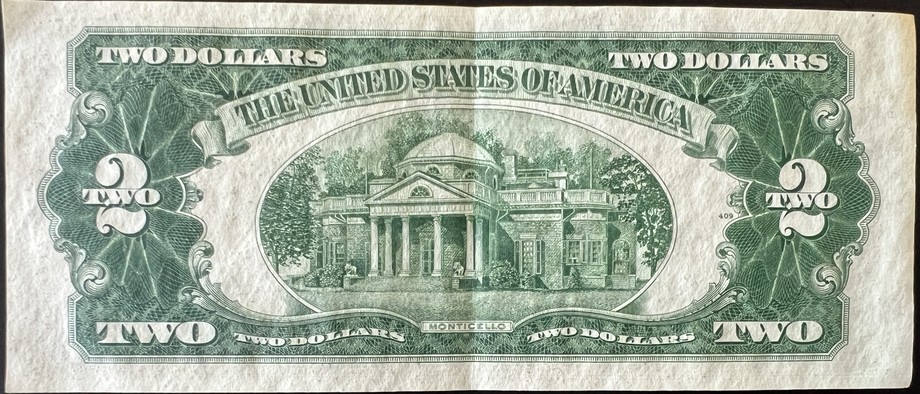 United States 2 Dollar, back