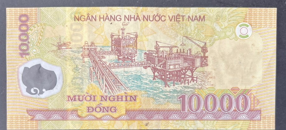Vietnam 10000 Dong, back