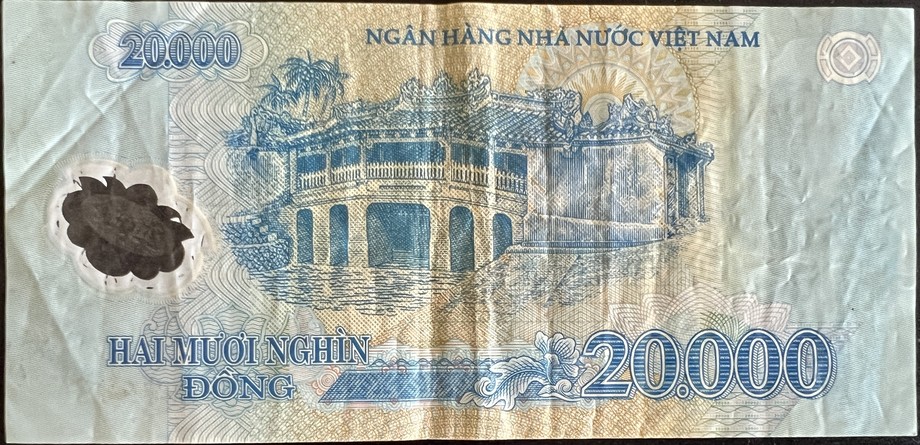 Vietnam 20000 Dong, back