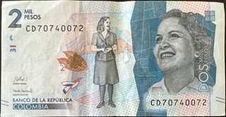 Colombia 2000 — front