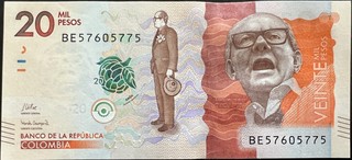 Colombia 20000 — front