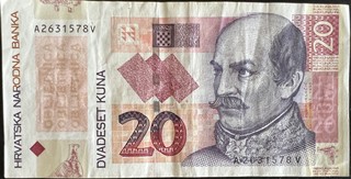 Croatia 20 — front