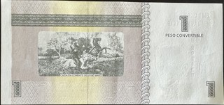 Cuba 1 Peso, back