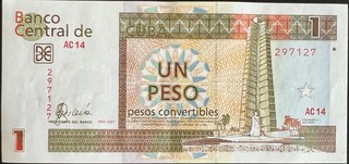 Cuba 1 note