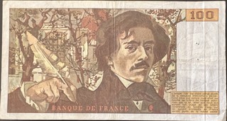 France 100 Franc, back