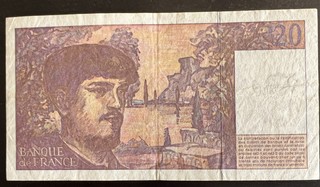 France 20 Franc, back