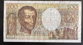 France 200 Franc, back