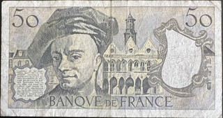 France 50 Franc, back
