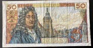 France 50 Franc, back