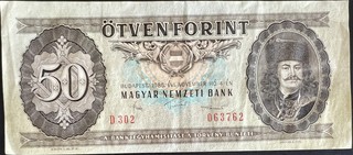 Hungary 50 — front