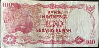Indonesia 100 note