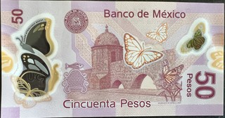 Mexico 50 Peso, back