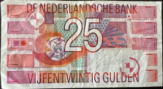 Netherlands 25 — front