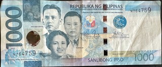 Philippines 1000 — front
