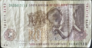 South Africa 20 — front