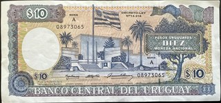 Uruguay 10 — front