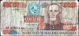 Uruguay 5000 — front