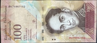 Venezuela 100 — front