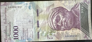 Venezuela 1000 — front