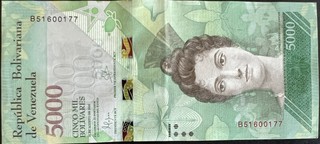 Venezuela 5000 — front