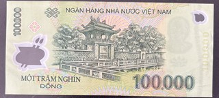 Vietnam 100000 Dong, back