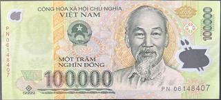 Vietnam 100000 — front